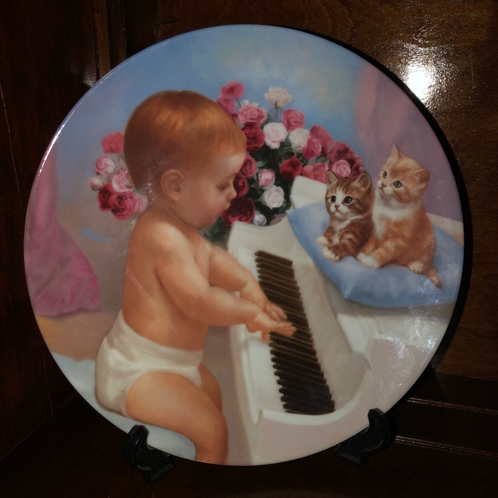 Vintage Plate : collectable ARTAFFECTS By MaGo
